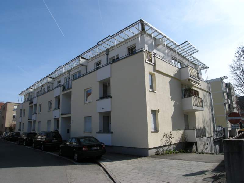 3-Zimmer-Eigentumswohnung München-Schwabing, Ganz oben mit umlaufender Dachterrasse; Lage: München, Schwabing, Kurwenalstraße